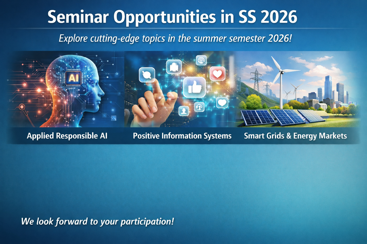 Seminar opportunities in Summer Term 2026
